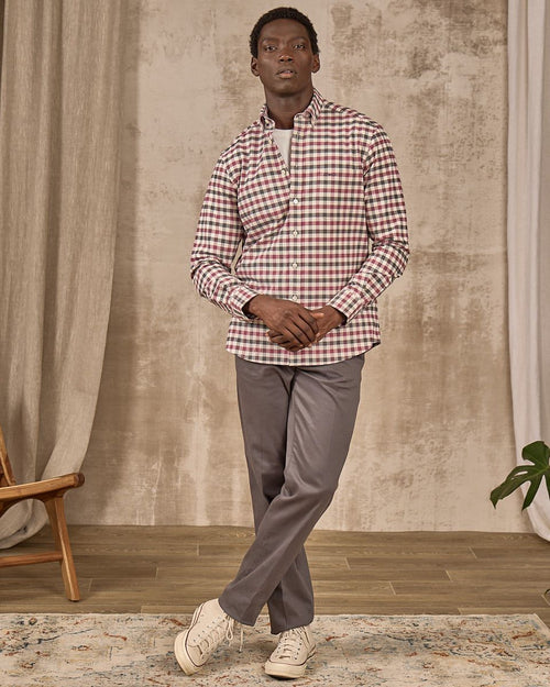 Chemise Elaine à carreaux - MISE AU GREEN - 6