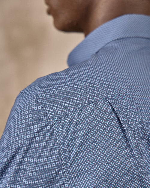 Chemise Elijah micro motifs - MISE AU GREEN - 5