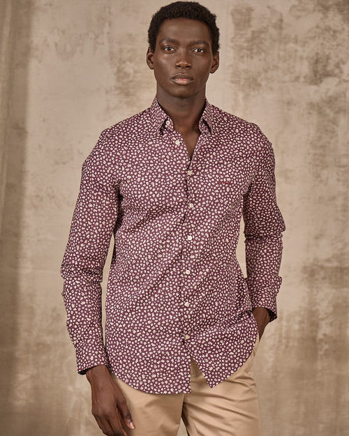 Chemise fleurie - MISE AU GREEN - 5