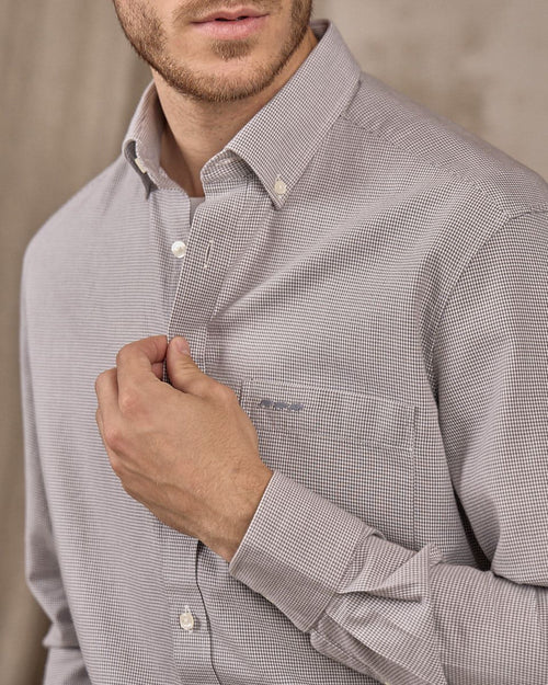 Chemise Elnora pied de poule - MISE AU GREEN - 1