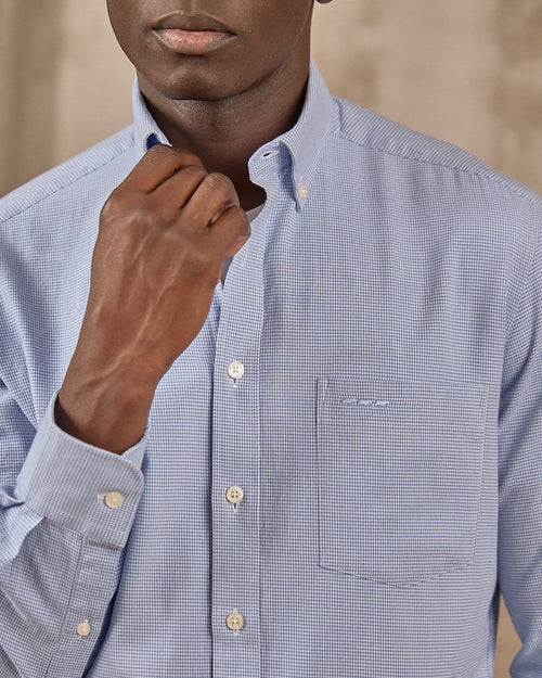 Chemise Elnora pied de poule - MISE AU GREEN - 1