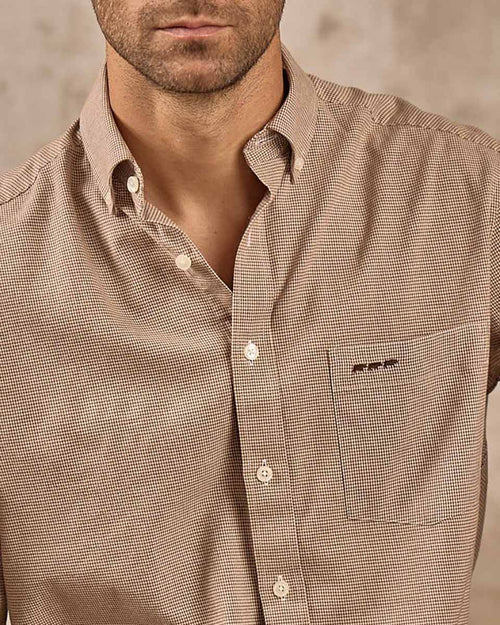 Chemise Elnora pied de poule - MISE AU GREEN - 5