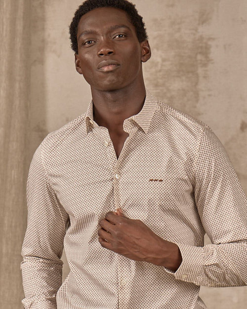 Chemise Eloise micro motifs - MISE AU GREEN - 2