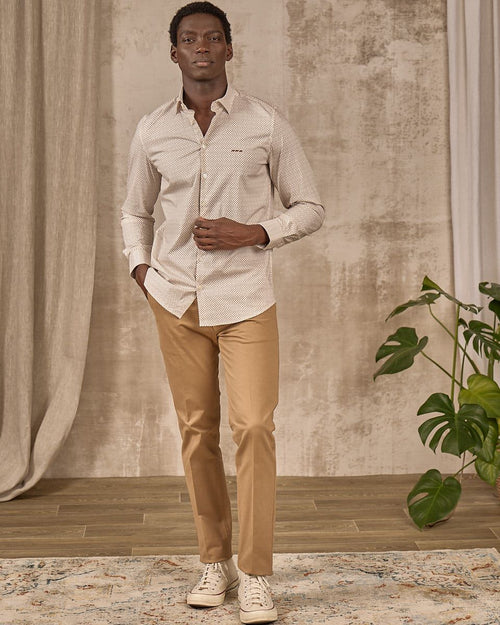 Chemise Eloise micro motifs - MISE AU GREEN - 6