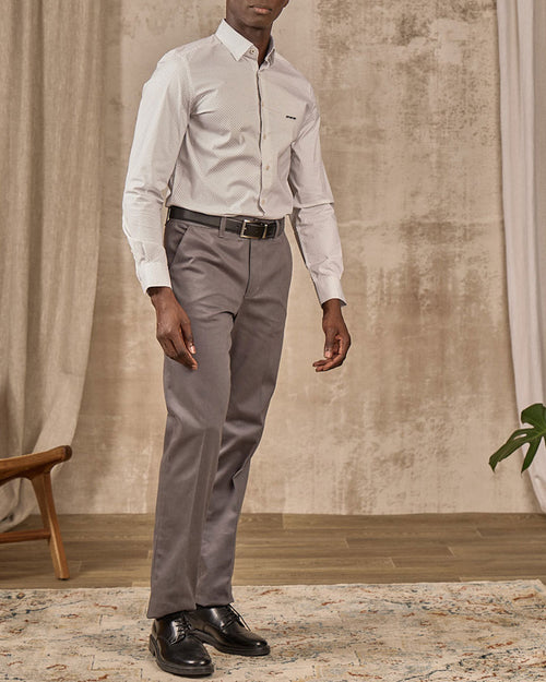 Chemise micro motifs - MISE AU GREEN - 2