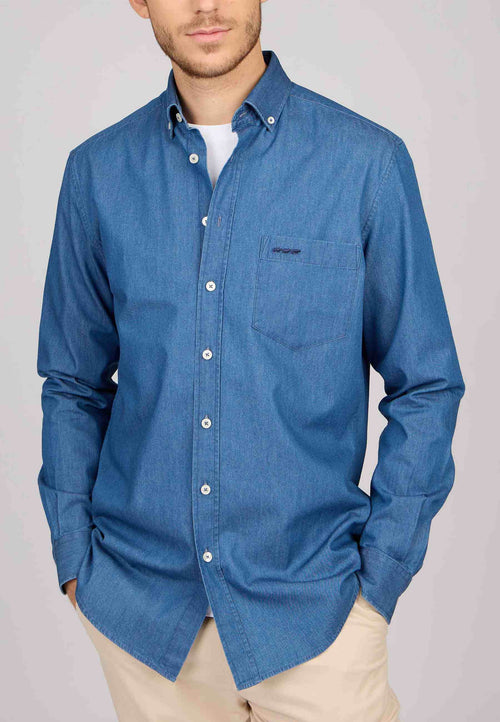 Chemise bleue