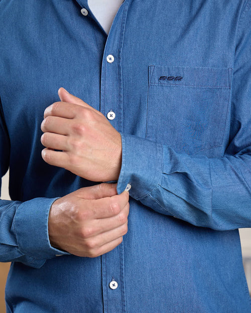 Chemise denim Emmett - MISE AU GREEN - 2