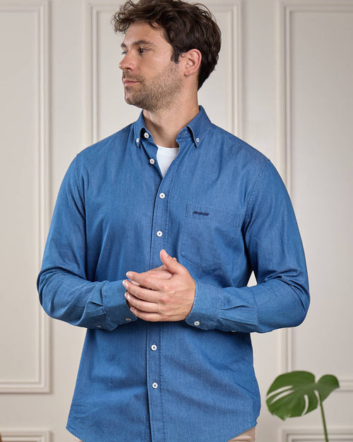 Chemise denim Emmett - MISE AU GREEN - 3