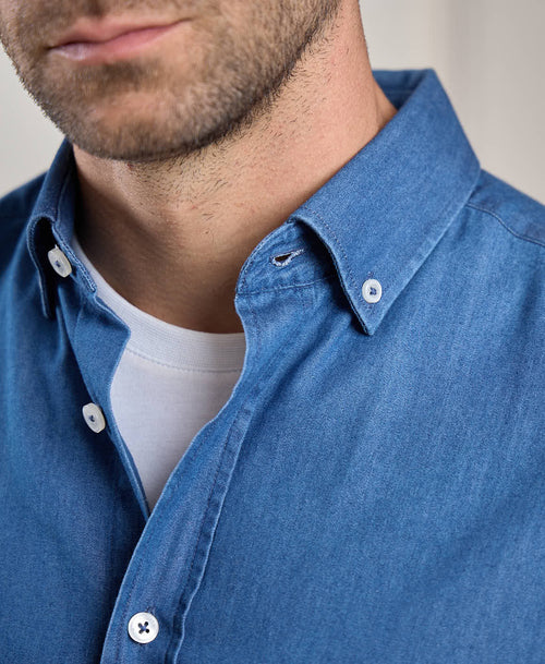 Chemise denim Emmett - MISE AU GREEN - 4