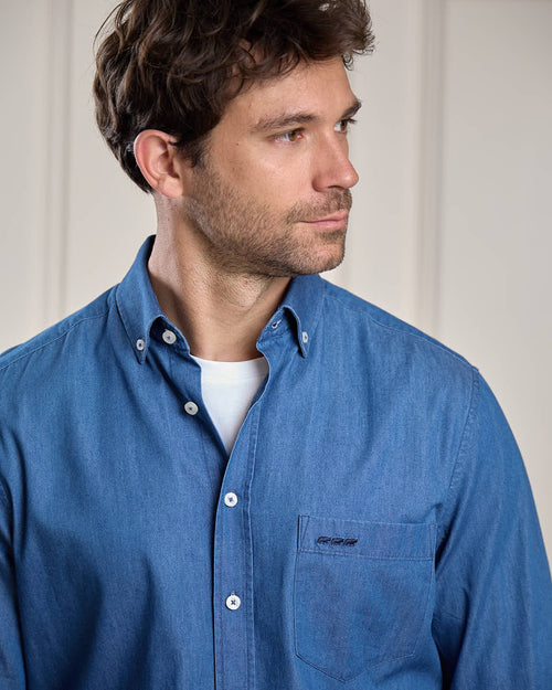 Chemise denim Emmett - MISE AU GREEN - 5