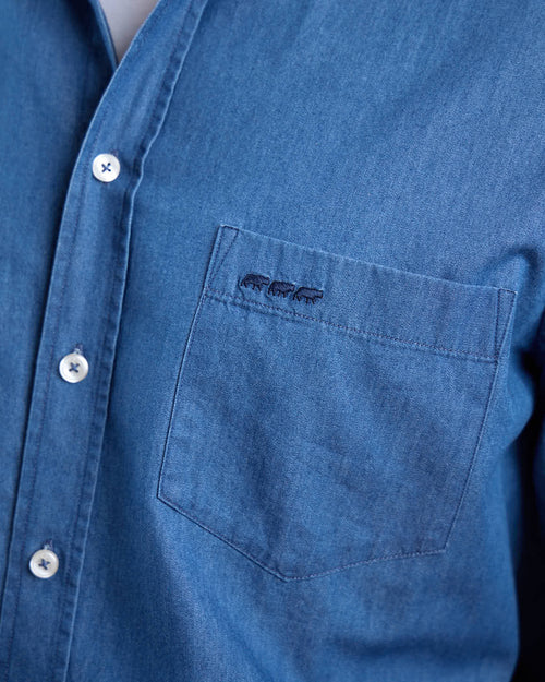 Chemise denim Emmett - MISE AU GREEN - 6