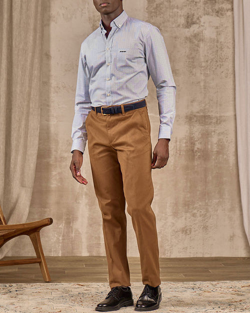 Chemise micro motifs - MISE AU GREEN - 2