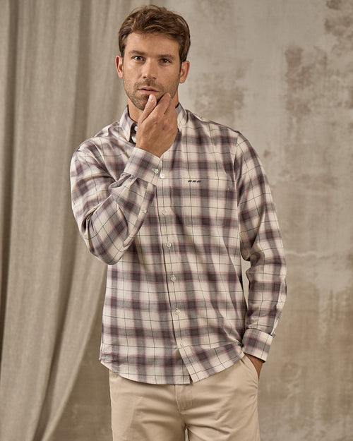 Chemise Erika à carreaux - MISE AU GREEN - 1