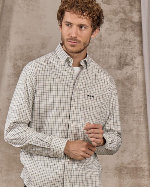 Chemise Everly à carreaux - MISE AU GREEN - 1