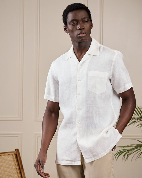 Chemise lin Gerome - MISE AU GREEN - 1