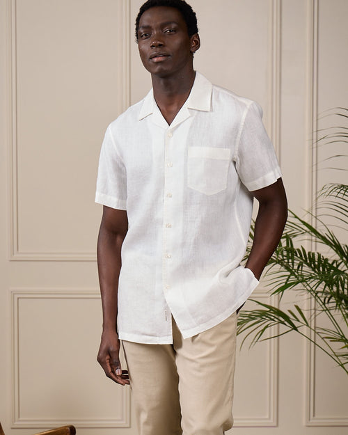 Chemise lin Gerome - MISE AU GREEN - 8
