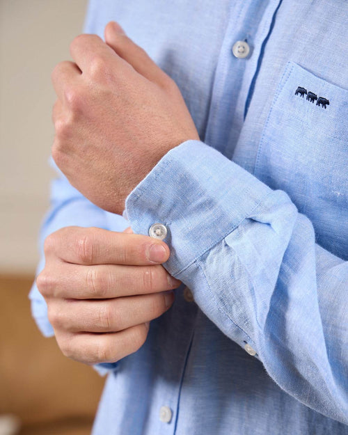 Chemise lin Gibson - MISE AU GREEN - 4