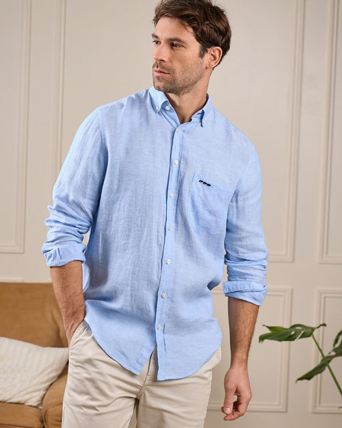 Chemise lin Gibson - MISE AU GREEN - 8