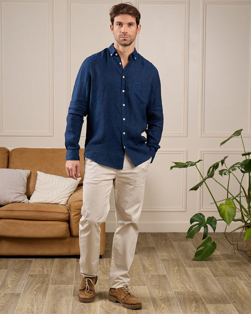 Chemise lin Gibson - MISE AU GREEN - 2