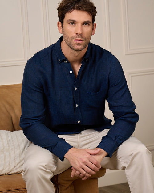 Chemise lin Gibson - MISE AU GREEN - 7