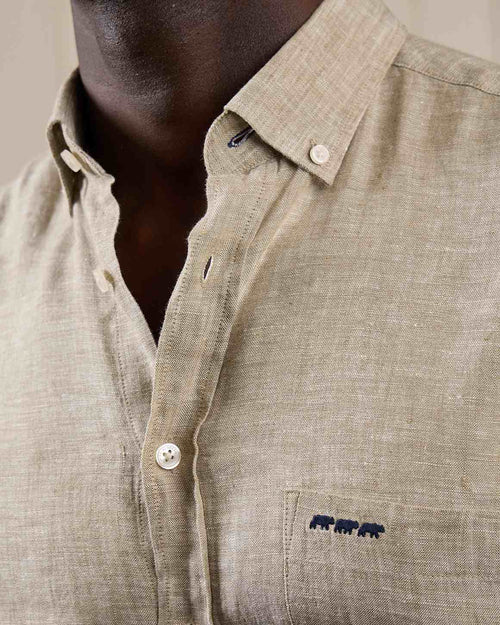 Chemise lin Gibson - MISE AU GREEN - 4