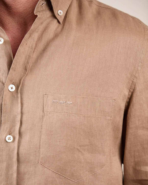 Chemise lin Gibson - MISE AU GREEN - 4