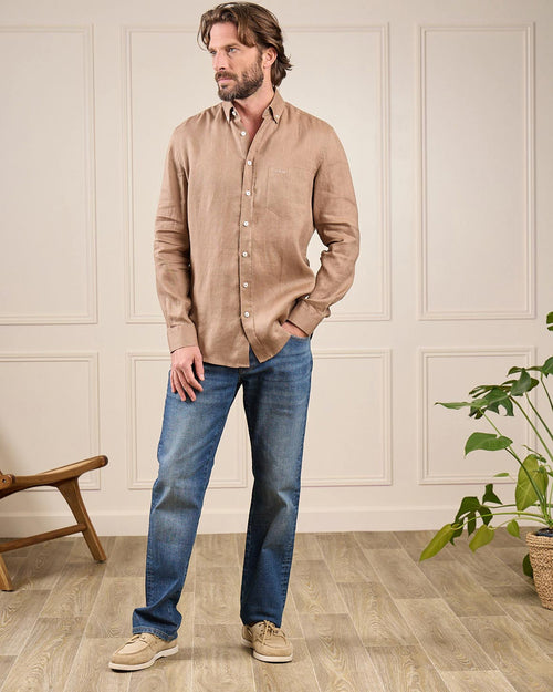 Chemise lin Gibson - MISE AU GREEN - 8