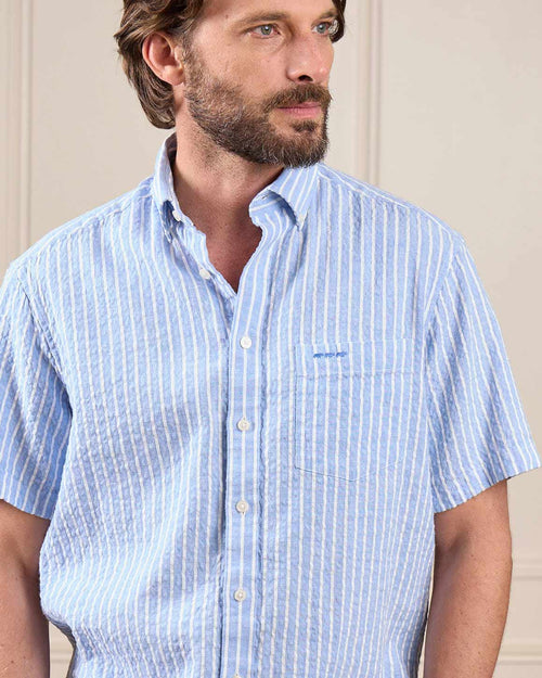 Chemise gaufré Gilman - MISE AU GREEN - 3