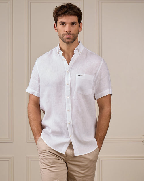 Chemise lin Giulio - MISE AU GREEN - 2