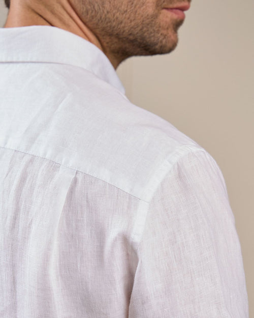 Chemise lin Giulio - MISE AU GREEN - 4