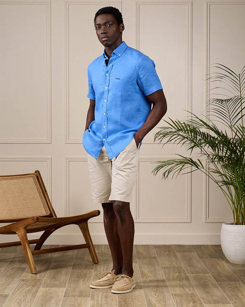 Chemise lin Giulio - MISE AU GREEN - 2