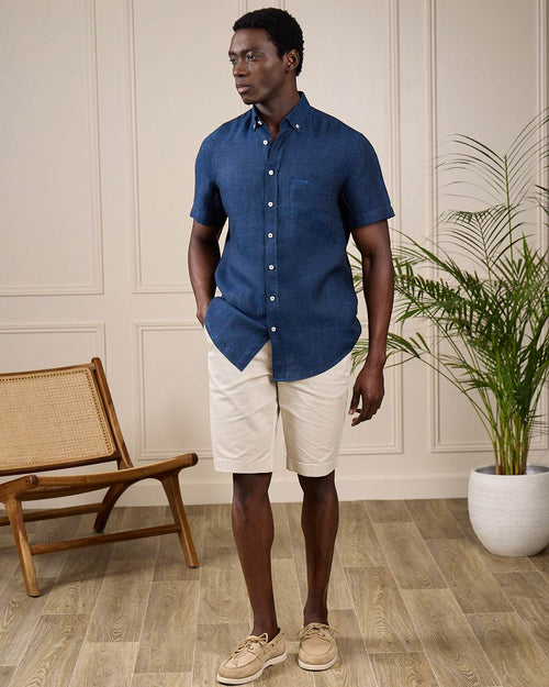 Chemise lin Giulio - MISE AU GREEN - 2