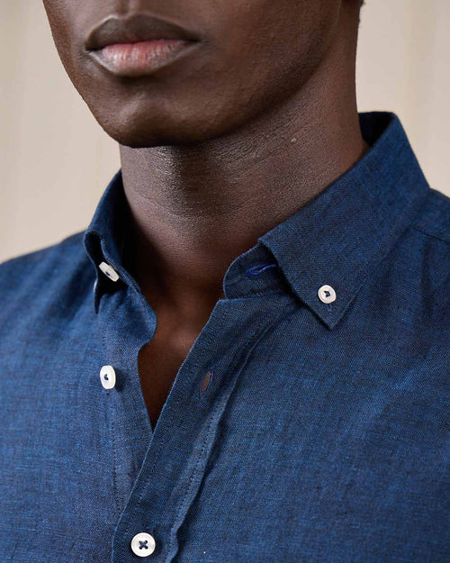 Chemise lin Giulio - MISE AU GREEN - 3