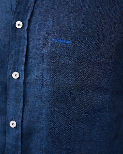 Chemise lin Giulio - MISE AU GREEN - 4