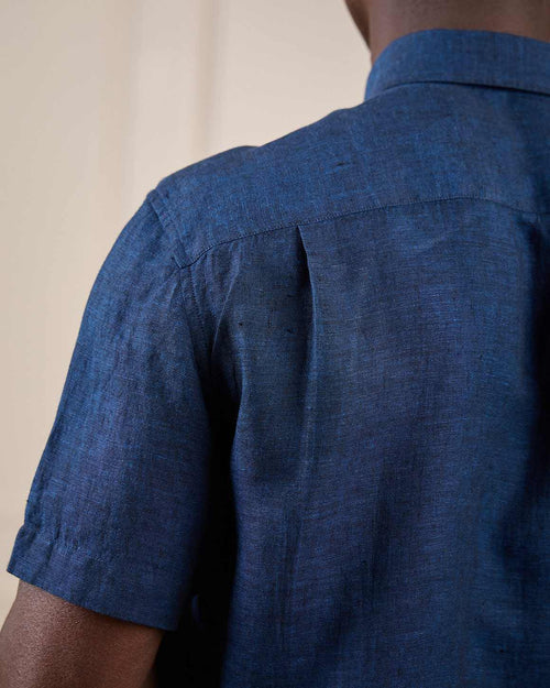 Chemise lin Giulio - MISE AU GREEN - 5