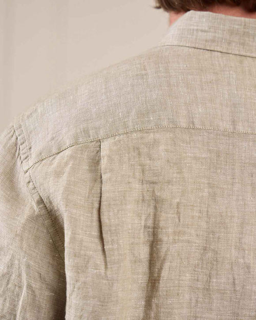 Chemise lin Giulio - MISE AU GREEN - 4