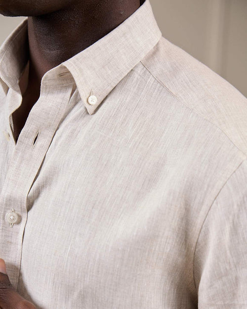 Chemise lin Giulio - MISE AU GREEN - 3