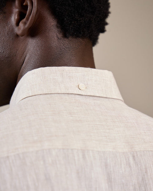 Chemise lin Giulio - MISE AU GREEN - 5