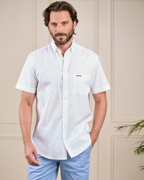 Izod Polo L Homme Rouge à Manches Courtes en Coton à Carreaux – Retrospect Clothes Izod Polo L Homme Rouge à Manches Courtes en Coton à Carreaux – Retrospect Clothes