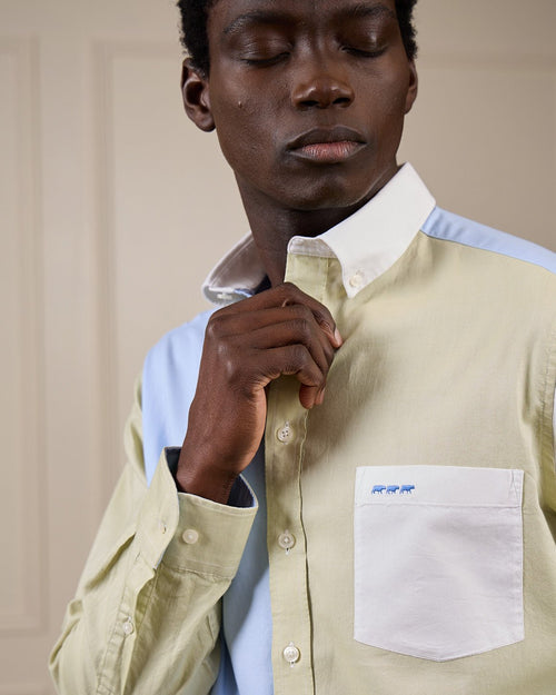 Chemise oxford patch - MISE AU GREEN - 6
