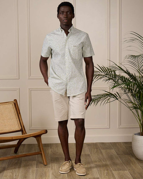 Chemise micro motifs - MISE AU GREEN - 7