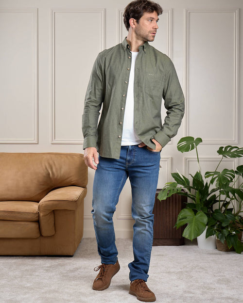 Chemise flanelle Hailey - MISE AU GREEN - 1