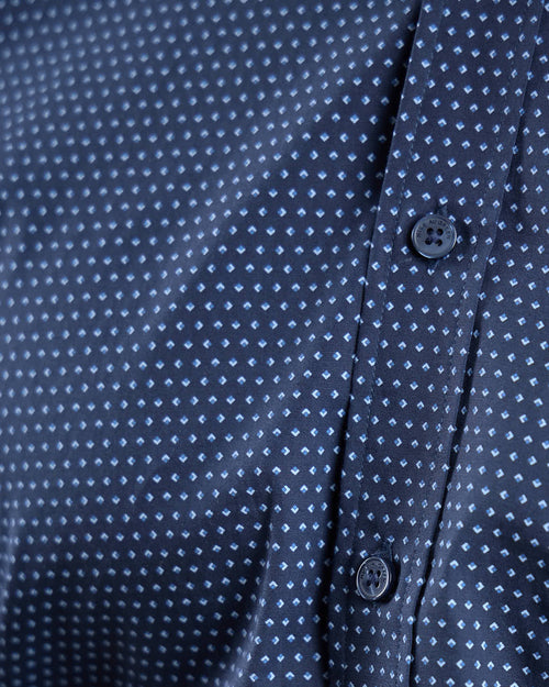 Chemise micro-motifs Hansel - MISE AU GREEN - 4