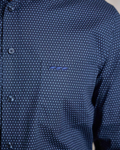 Chemise micro-motifs Hansel - MISE AU GREEN - 7