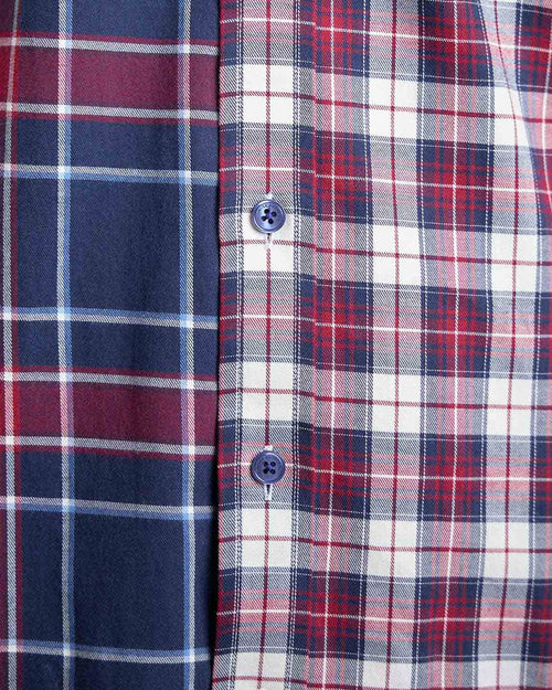 Chemise patch à carreaux Helmut - MISE AU GREEN - 5