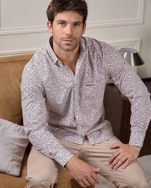 Chemise fleurie Henrie - MISE AU GREEN - 6