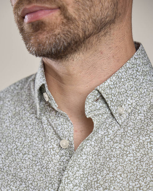 Chemise fleurie Henrik - MISE AU GREEN - 3