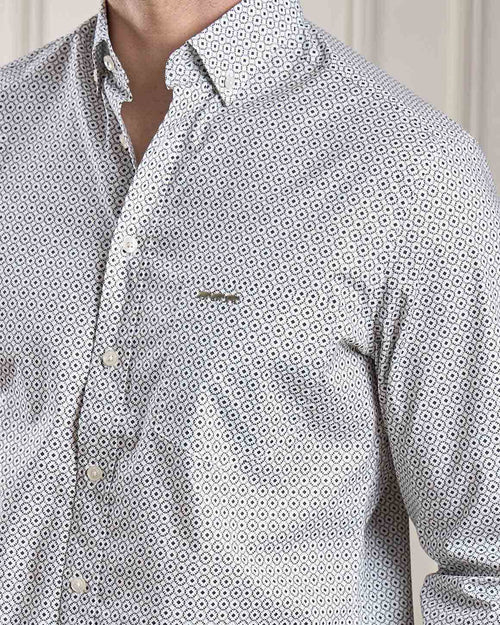 Chemise à motifs Hernan - MISE AU GREEN - 1