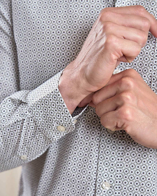 Chemise à motifs Hernan - MISE AU GREEN - 6