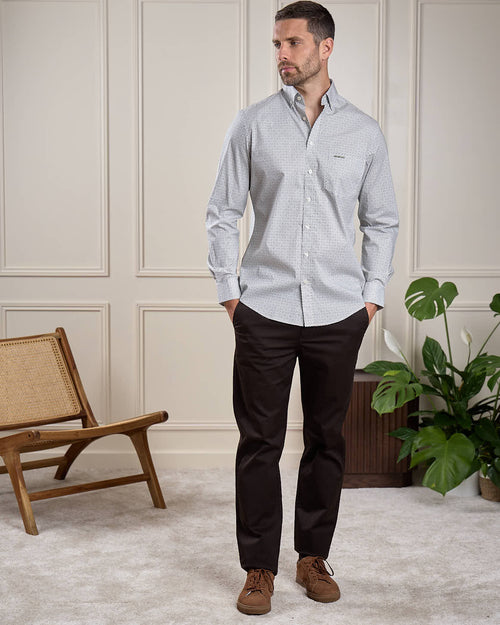 Chemise à motifs Hernan - MISE AU GREEN - 8